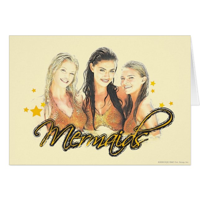 Croquis de sirène (Devant horizontal)