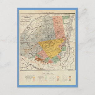 Croquis de sondage Adirondack - Carte Verplanck Co