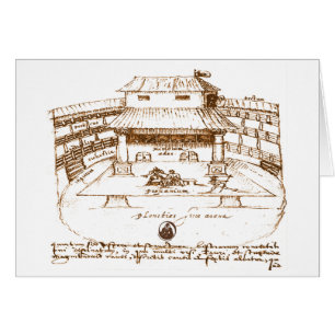 Croquis de théâtre du cygne de DeWitt