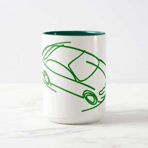 Croquis de voiture moderne Café Mug