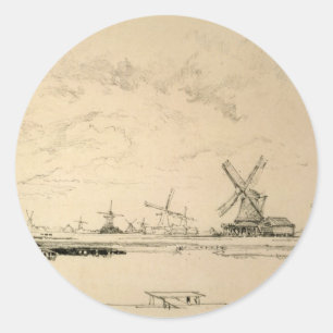 Croquis des autocollants Windmills