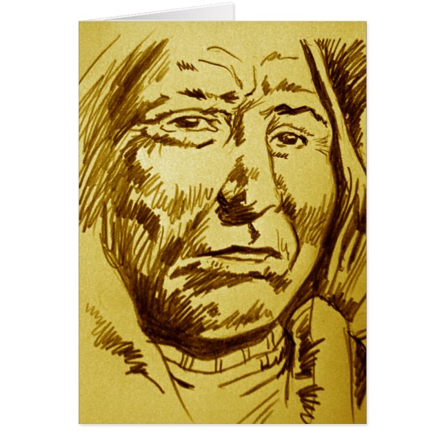 Croquis en chef indien (Devant)