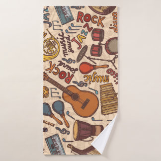 Croquis Musical : Colorful Vintage sans couture.