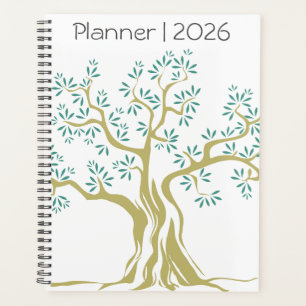 Croquis Olive Tree 2026 Planner - Méditerranée