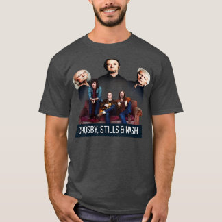 crosby stills et nash old vs new 1 TShirt