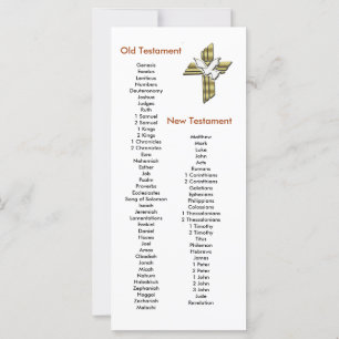 Cross Bible Book mark Signet Books of the Bible