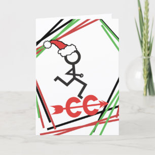 Cross Country Christmas Runner © Carte