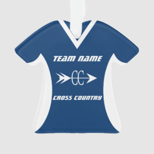 Cross Country Editable Sports Jersey