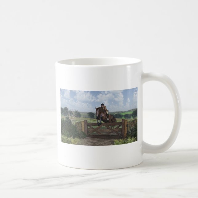 Cross Country - Jumping Cheval Mug (Droite)