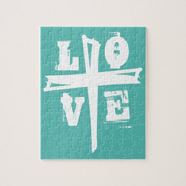 CROSS et LOVE uniques | Jigsaw Puzzle (Vertical)