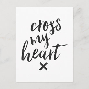 Cross My Heart - Carte Inspiration