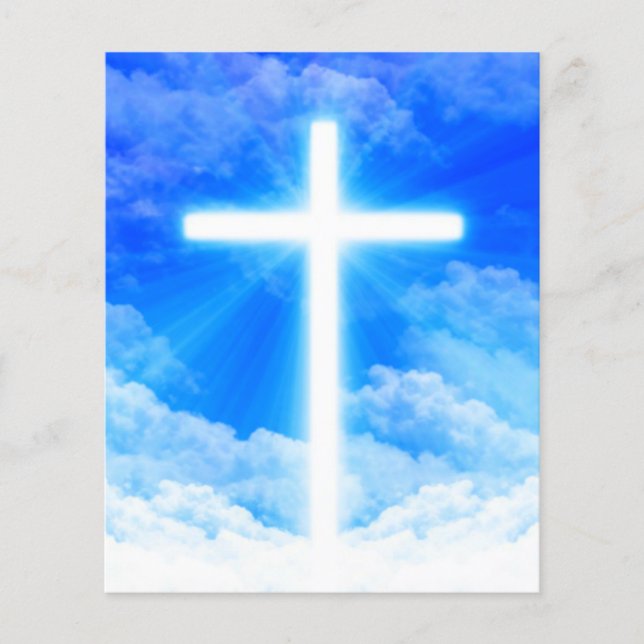 Cross of Light Jesus Christ Customizable Christian (Devant)