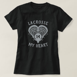 Crosse gris argenté Mon Coeur T-shirt