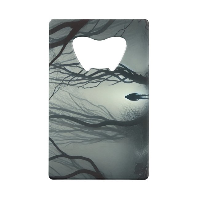 Crossroads in : Gloomy Forest Art Print (Devant)