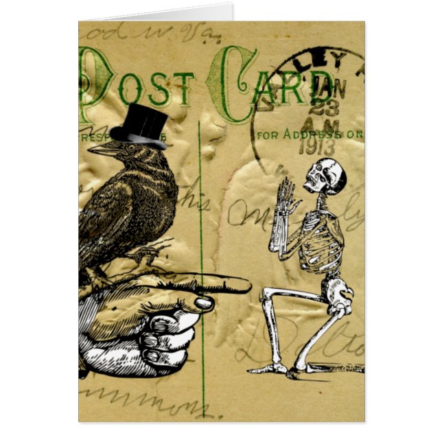 Crow et squelette (Devant)