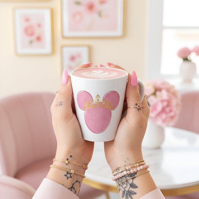 Crown Latte Mug (Créateur téléchargé)