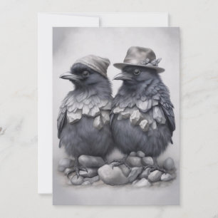 Crows Rock ! Carte de la famille grand-père