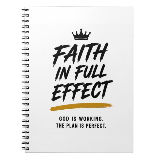 CROYANCE EN PLUIE D'EFFET — Cahier Inspirant (Devant)