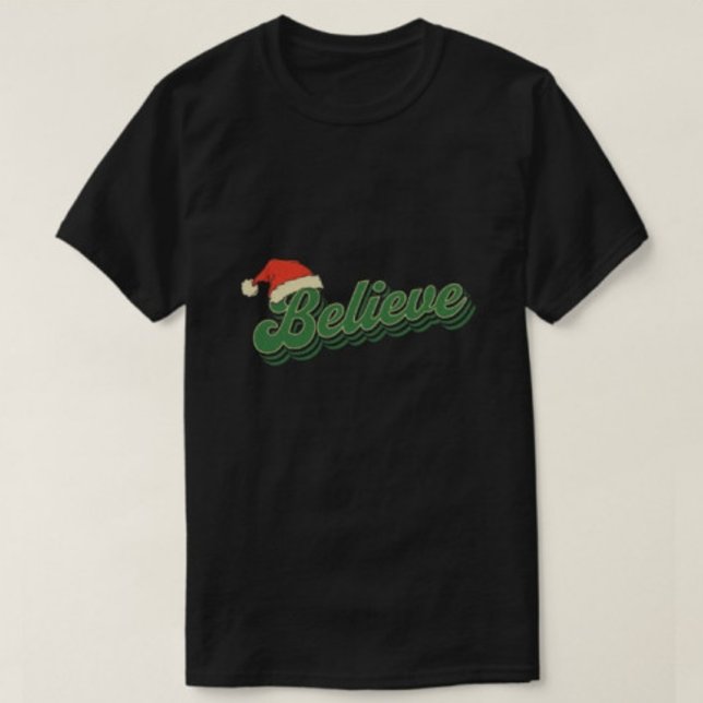 Croyance Tshirts Typographie Moderne Noir  (Créateur téléchargé)