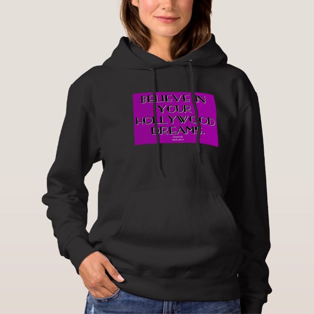 Croyez au sweat - shirt à capuche de vos de (Devant)