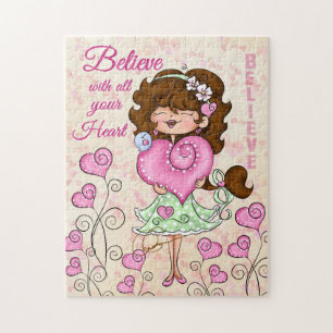 Croyez avec tout votre coeur par puzzle de Dina
