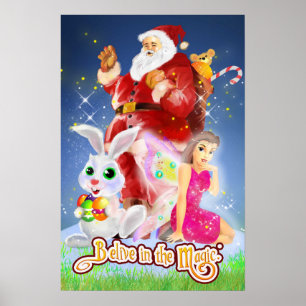 Croyez en affiche normale magique