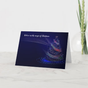 Croyez en la carte magique de Noël