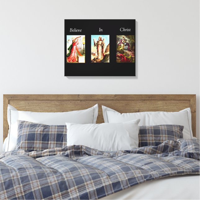 Croyez En La Toile Enveloppée En Christ 4 (Insitu(Chambre))
