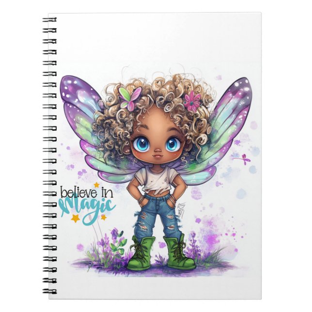 Croyez En Le Carnet Spiral De Fée Magique (Devant)