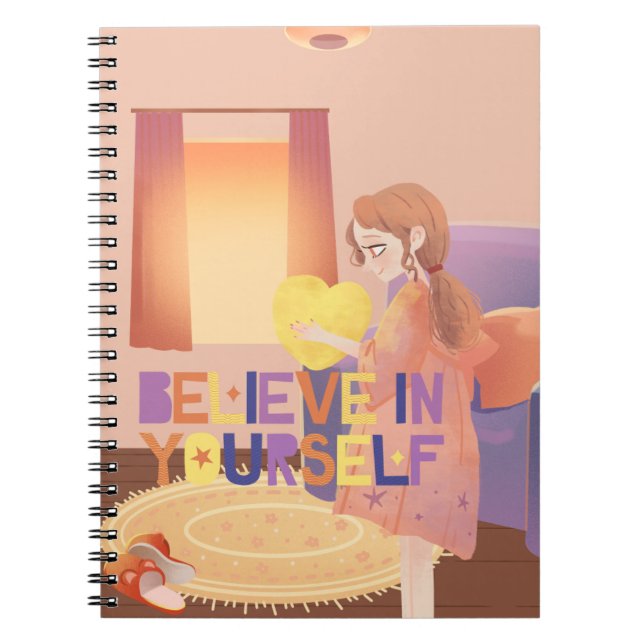 Croyez en votre Carnet - Cute Pastel (Devant)