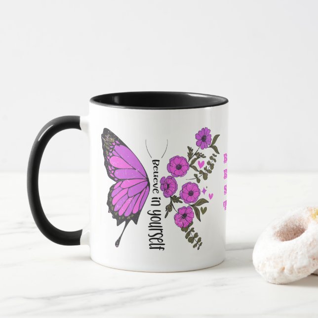 Croyez en vous coutume Mug (Avec donut)