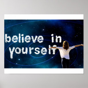 "Croyez en vous-même Motivational Wall Poster