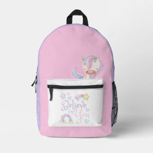 Croyez En Vous Sac À Dos Unicorn