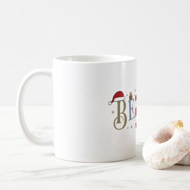 Croyez la Mug de Noël (Avec donut)