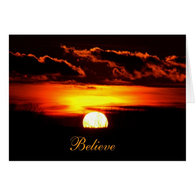 Croyez le lever du soleil (Devant horizontal)