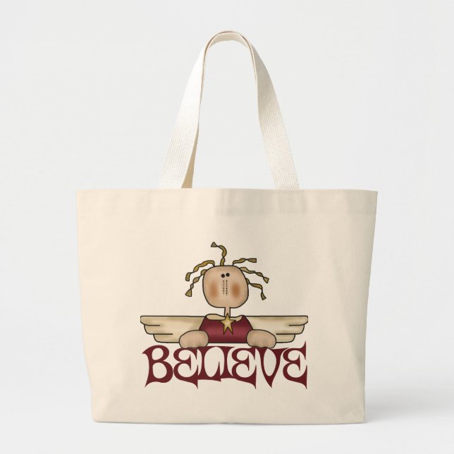 Croyez le Sac fourre-tout de l'Ange de Noël (Devant)