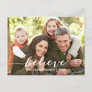 Croyez Simplement Les Cartes Postales Photo Fête |