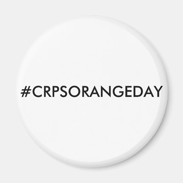 #CRPSORANGEDAY Magnet (Devant)
