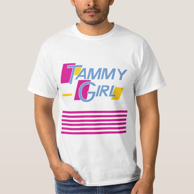 Cru 80s - Fille de Tammy - T-shirt (Devant)