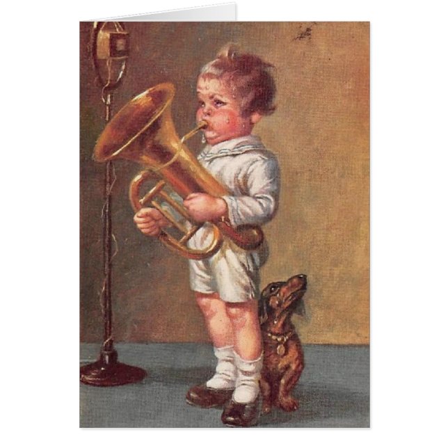 Cru - coup de Little Boy votre klaxon, (Devant)