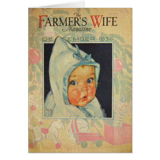 Cru couverture de magazine de 1936 anniversaires