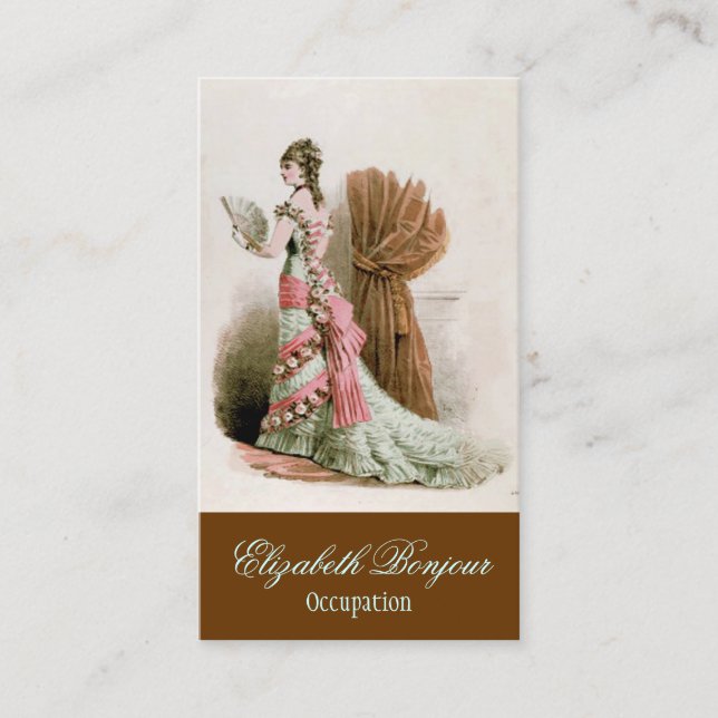 Cru de robe de carte de visite de ~ de catalogue (Devant)