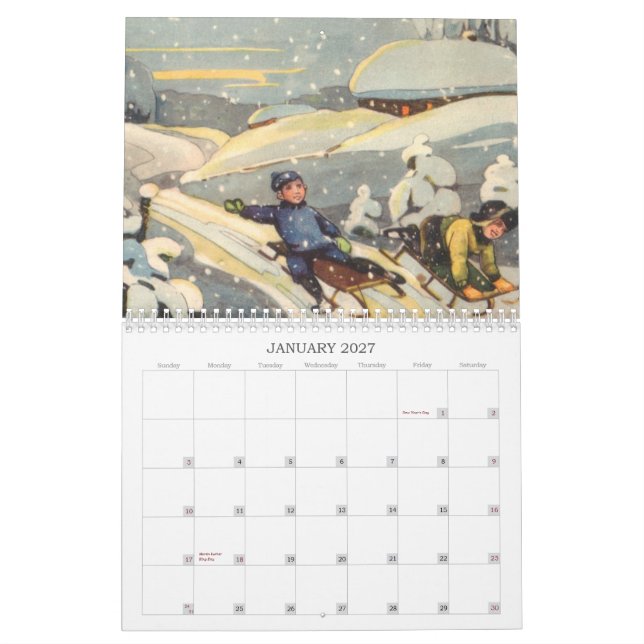 Cru Estonie de ~ de 2011 calendriers (Jan 2027)