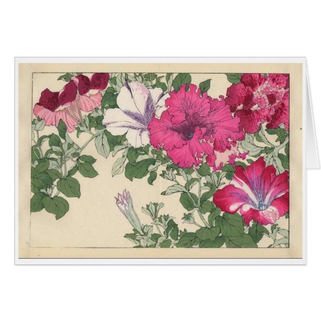 Cru - fleurs roses, (Devant horizontal)