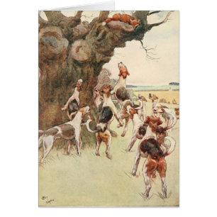 Cru - Fox et chiens,