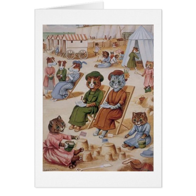 Cru - jour de plage pour des chats, (Devant)