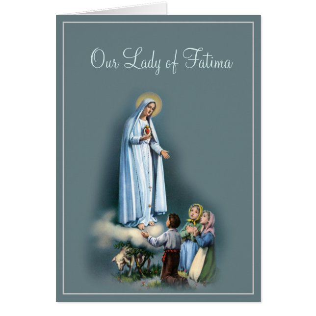 Cru notre Madame des enfants de Fatima (Devant)