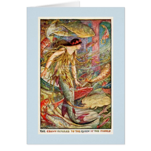 Cru - reine de sirène des poissons, (Devant)