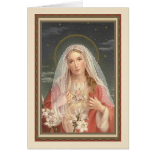 Cru religieux de catholique de Mary de mère de