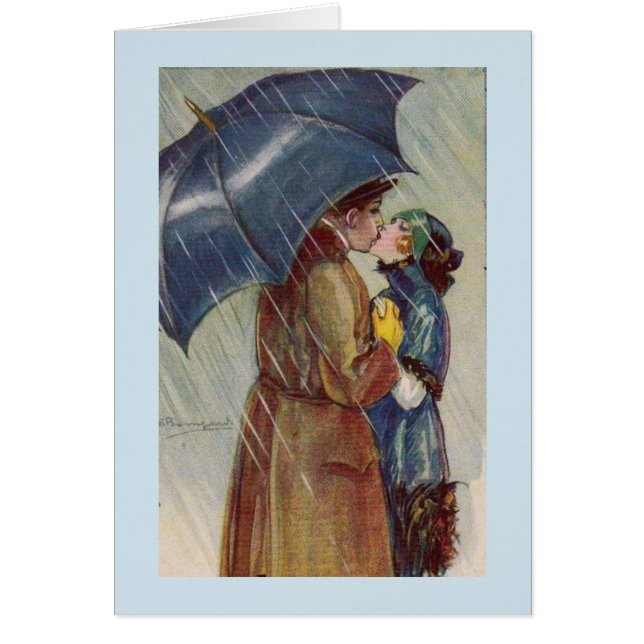 Cru - un baiser sous un parapluie, (Devant)